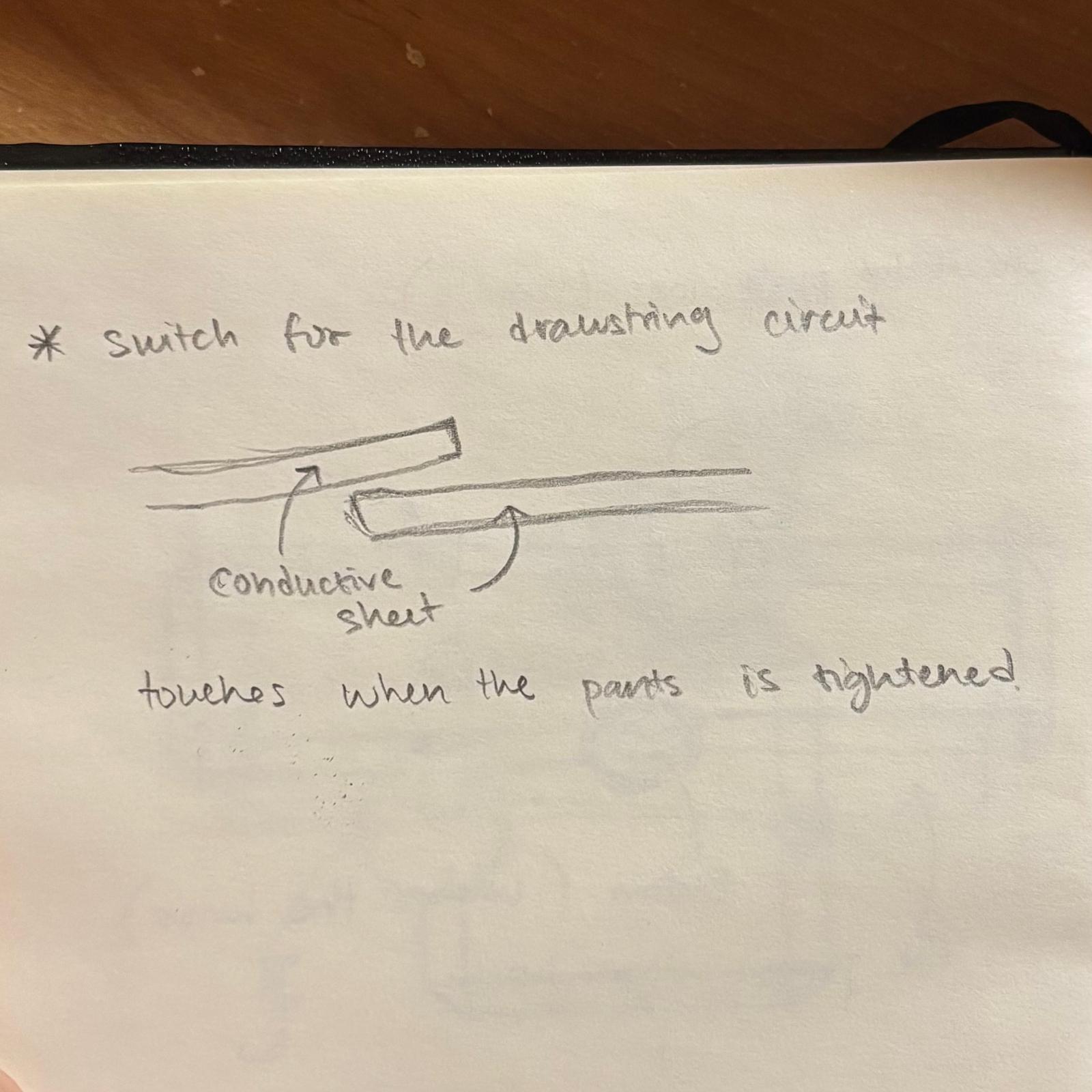 The model of the switch for the object 4 circuit