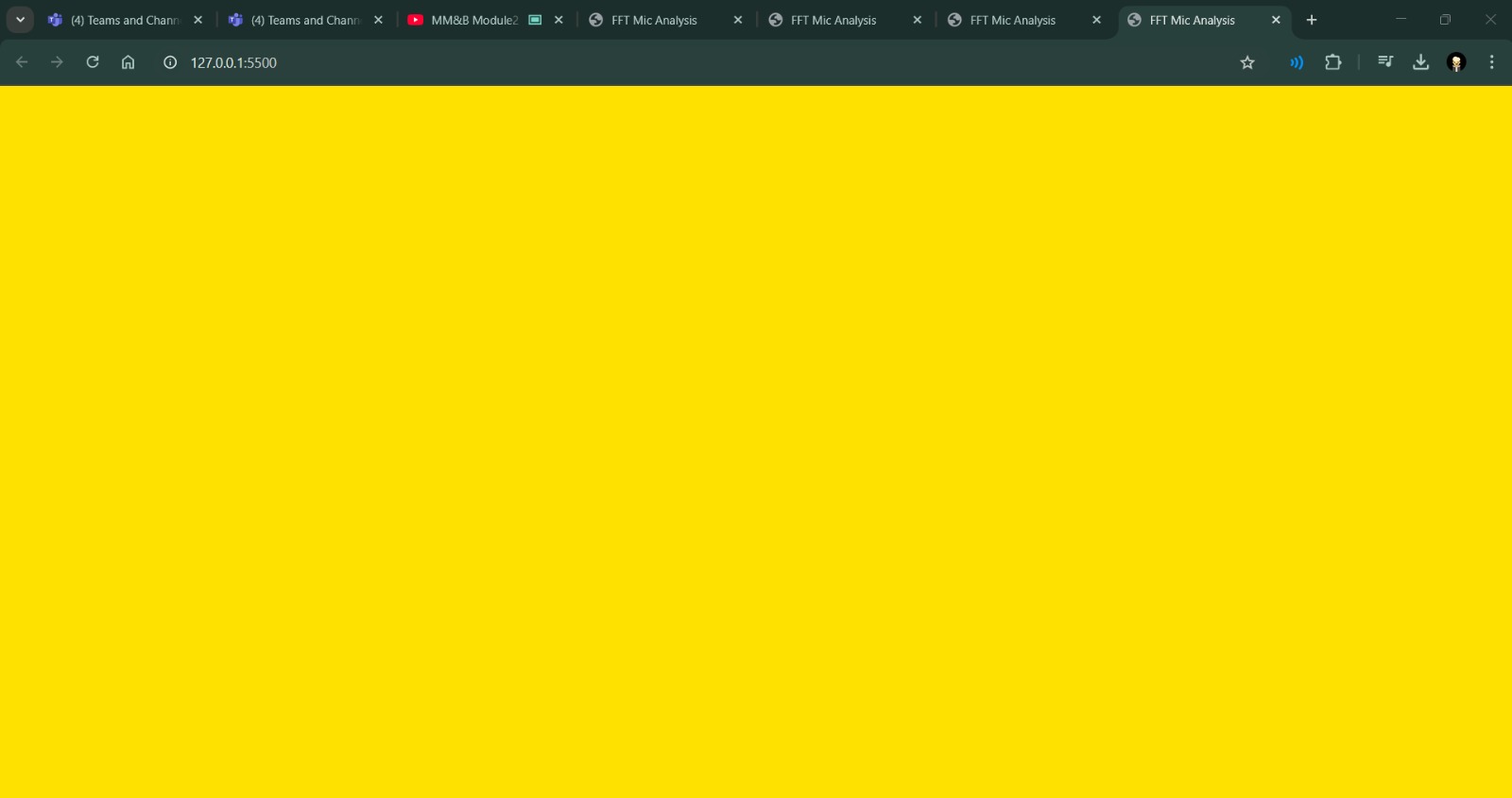 Javascript visual & auditory exploration 4