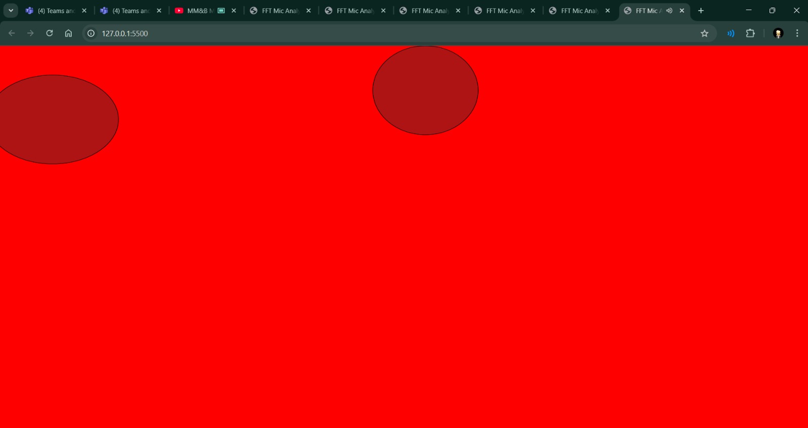 Javascript visual & auditory exploration 7